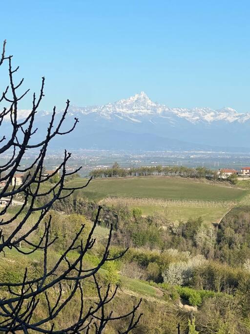 Willa Rustico Im Piemont Mit Panorama Clavesana Zewnętrze zdjęcie